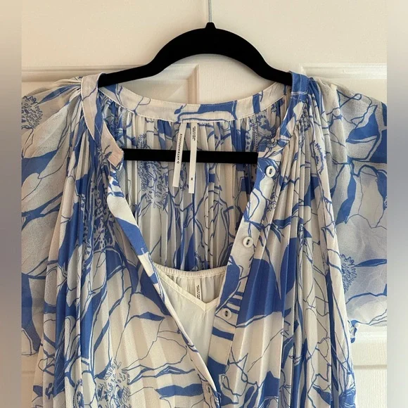 Anthropologie Pleated Dress - Picture 5 of 6